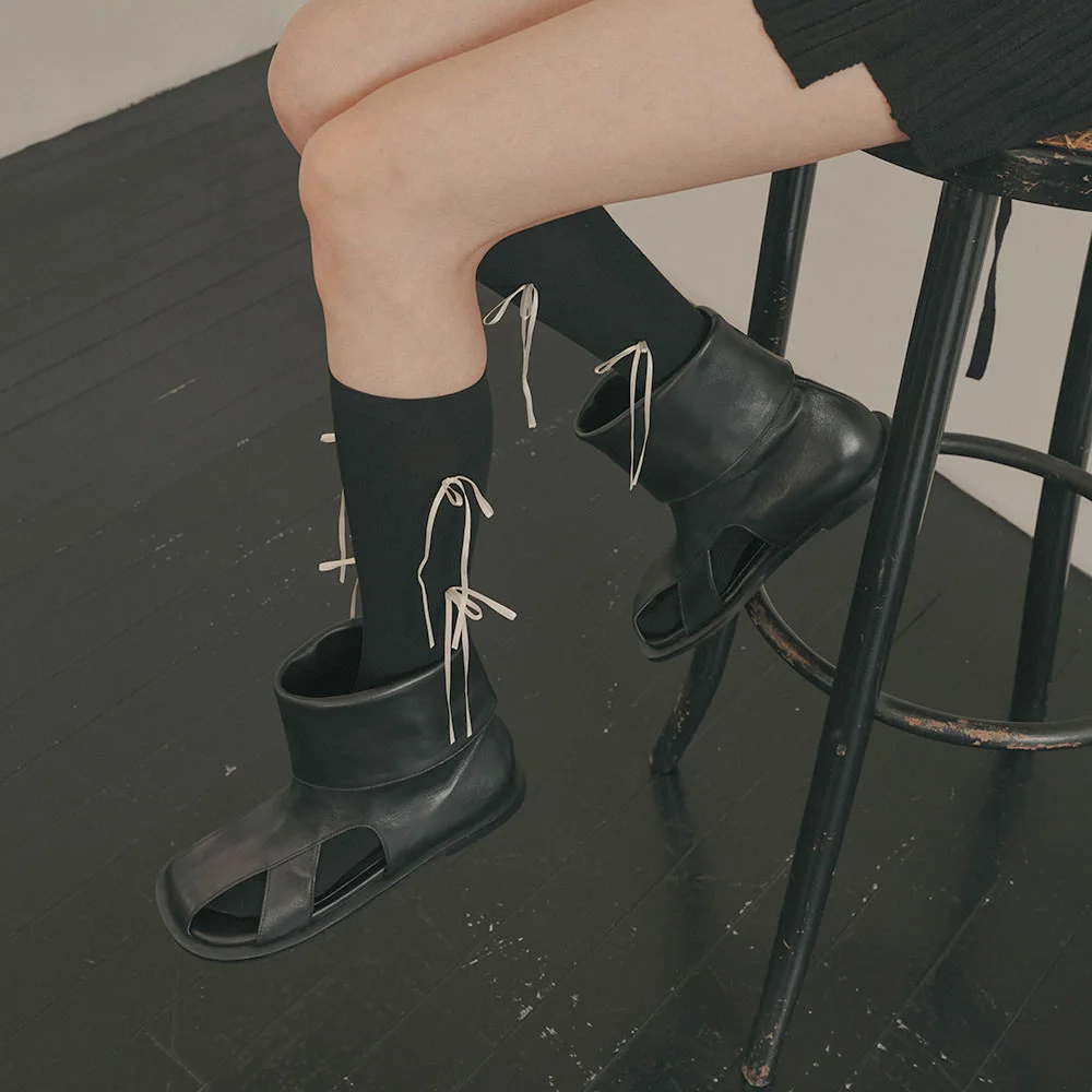 Balle boots sandals (Black)