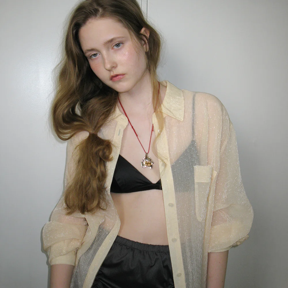 Sheer Glow Shirt (Yellow)