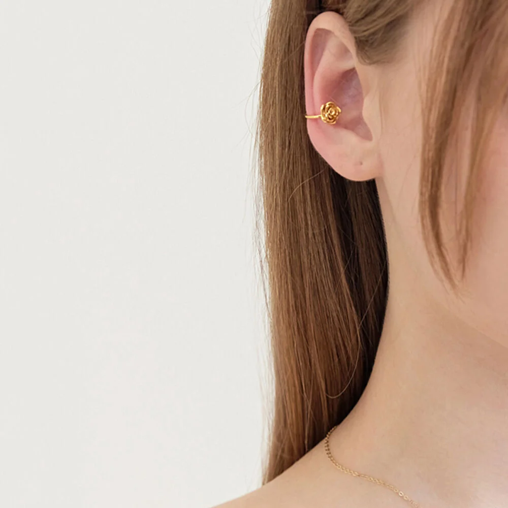 Rose Ear cuff