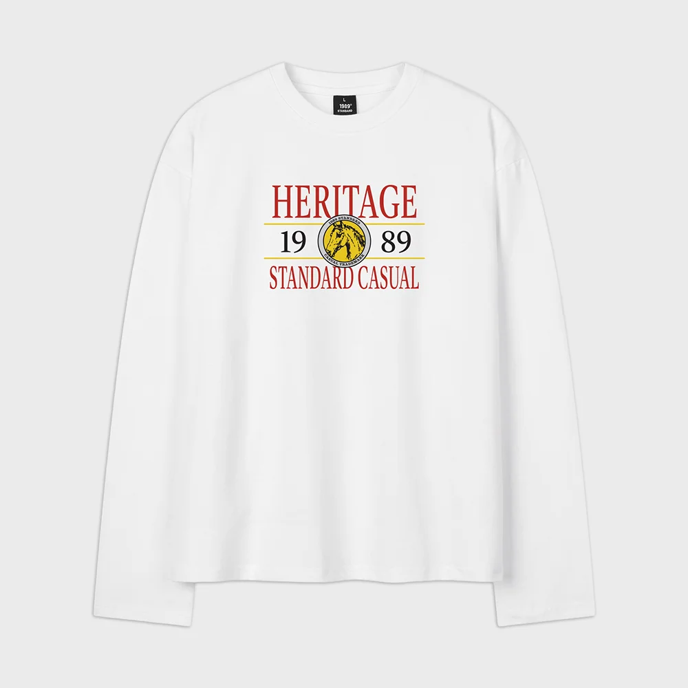 CASUAL HERITAGE 短版 長 衣袖(SKLSTD-0266)