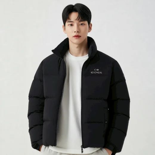 STELOL D (Sterol D) UNI Puffer Down 外套_Black_DUW25537Z1