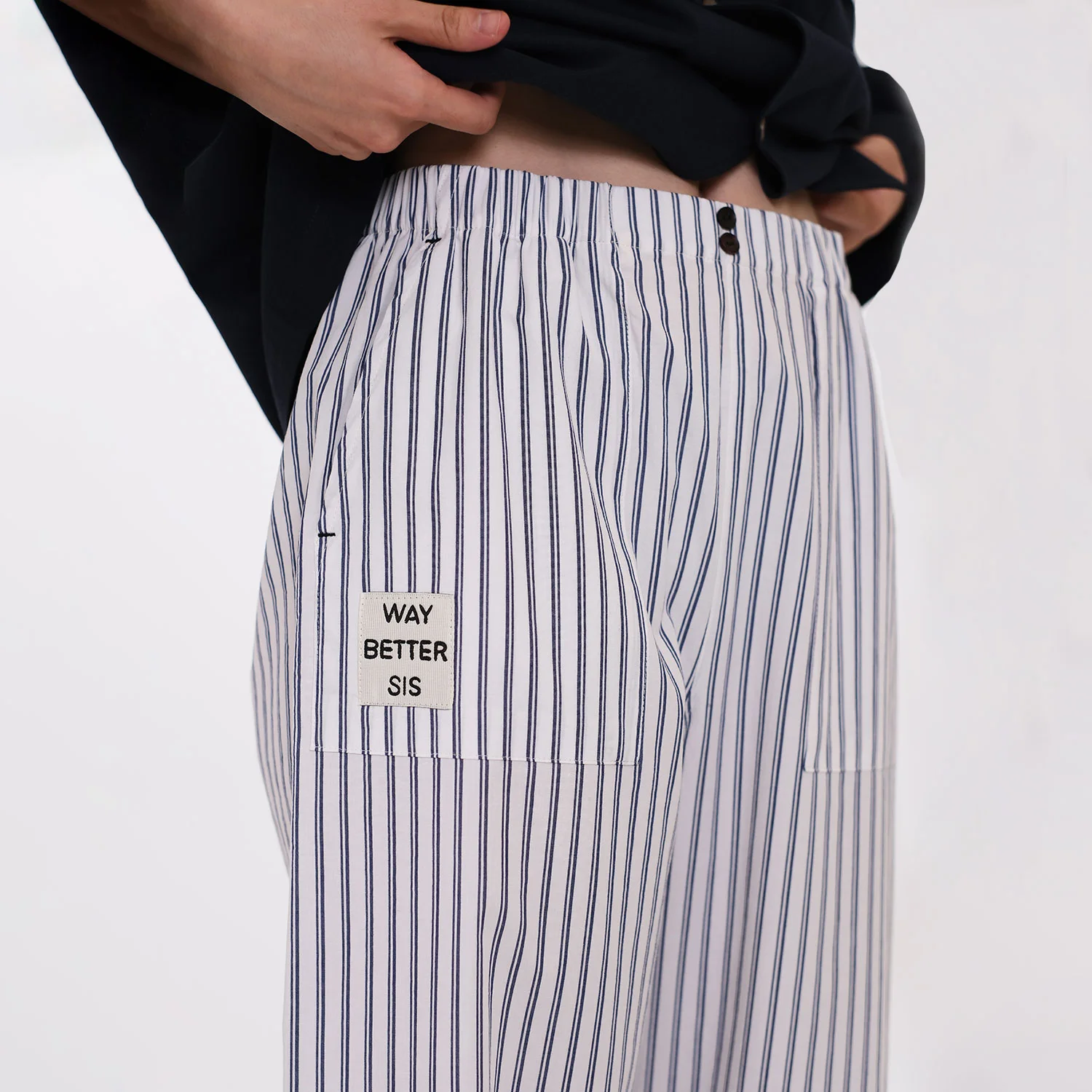 Wearable pants(WHITE)