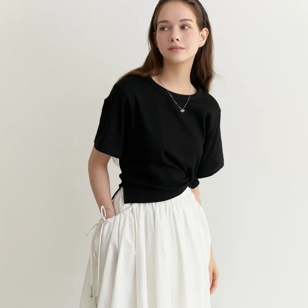 Cone half t-shirt (black)