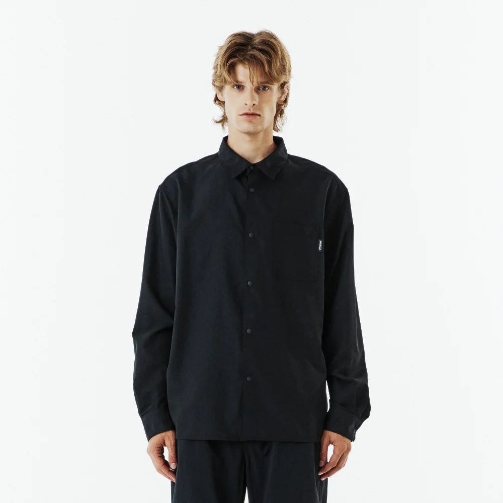 UTILITY SHIRT - BLACK (P263MSH108)