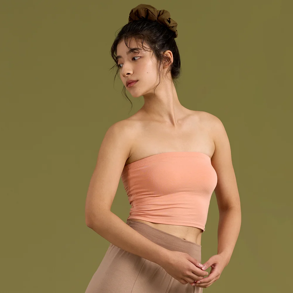 Namaste long tube top (Orange)
