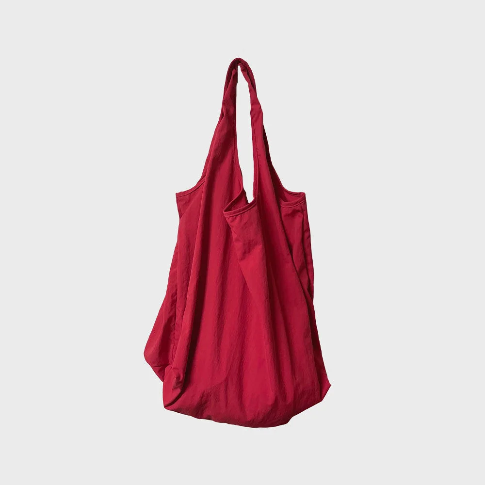 recycle market bag / Scarlet Red