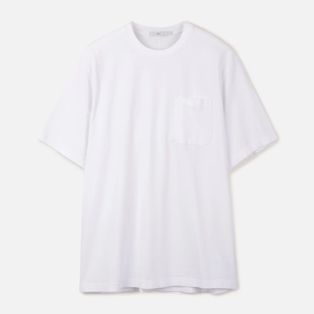DYED WASHING VINTAGE T-SHIRTS WHITE (247)
