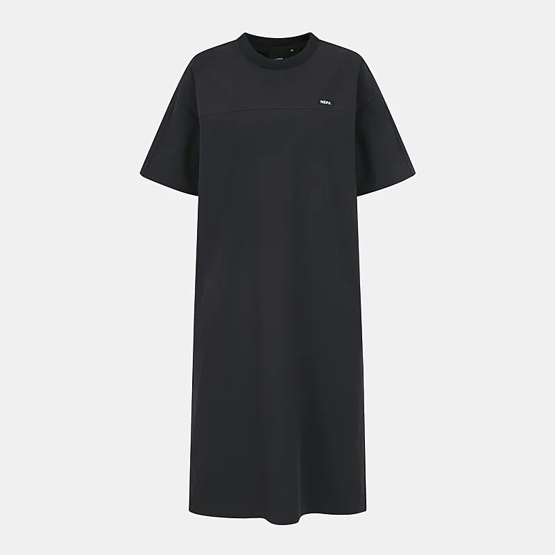 NEPA/Official Direct 7J45379 女裝 Compo 梭織 短袖 連衣裙 (標準版型)