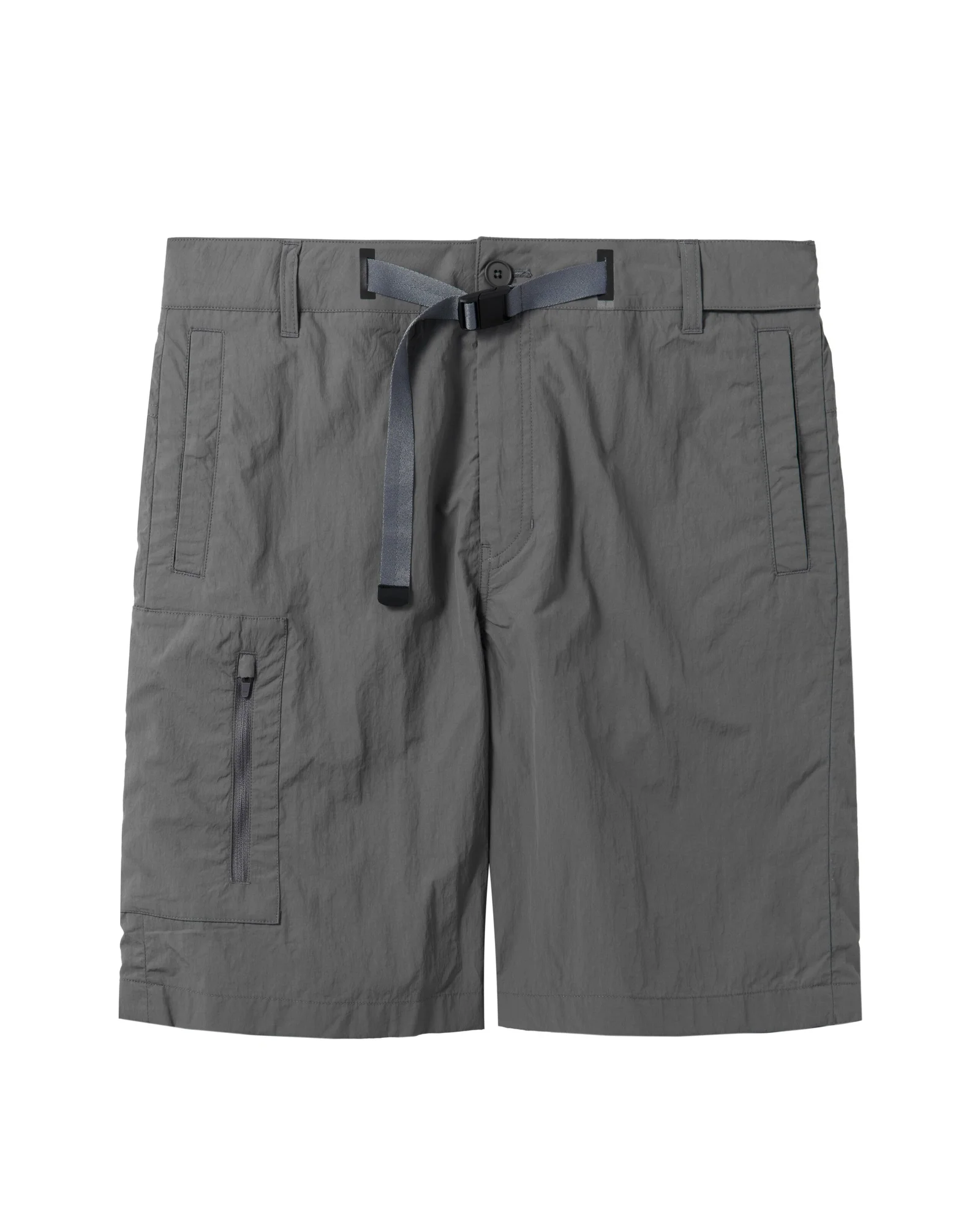 BELTED SHORTS - D/GREY (P242MHP233)
