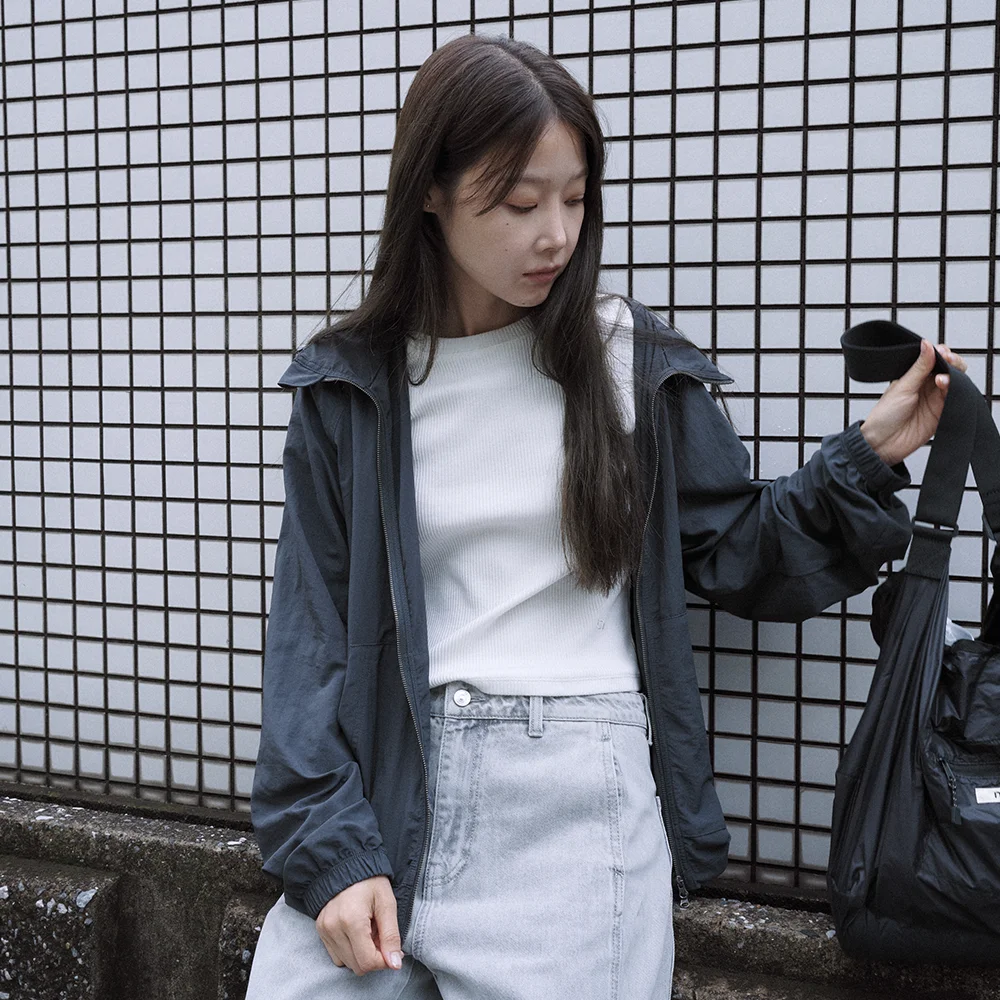 Wind Shell 連帽衫 外套 Charcoal