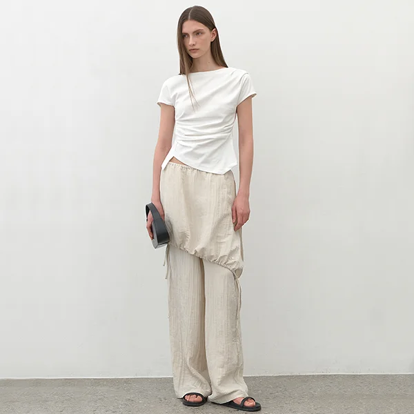 COSMO SKIRT LAYERD PANTS(PT-5638)_2Colors