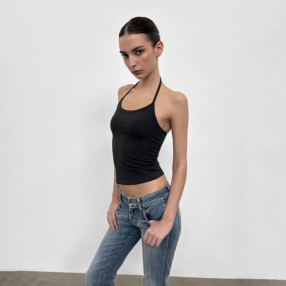 LINE.01 halter tank top_3color