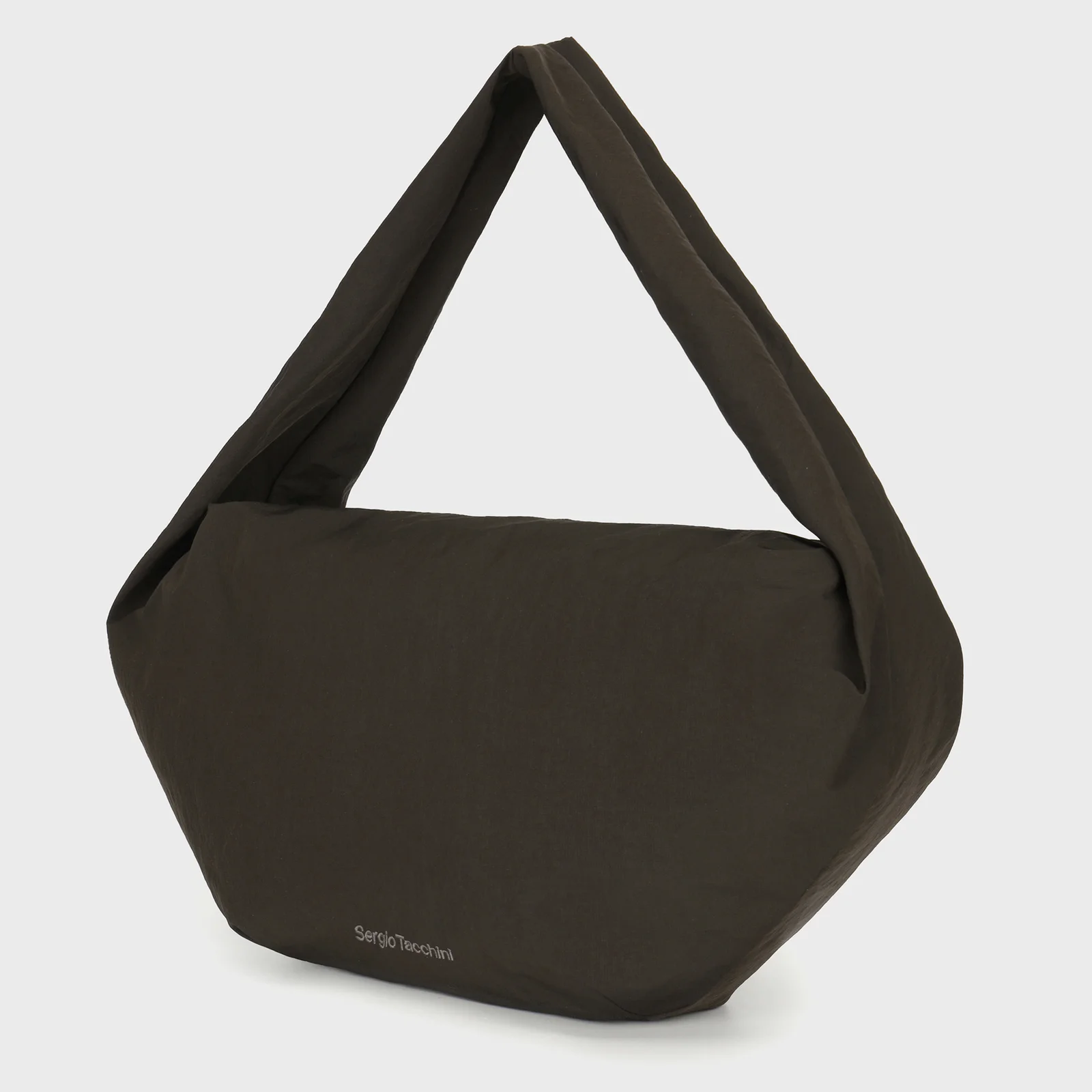 W 層次 Hobo Bag(BROWN)
