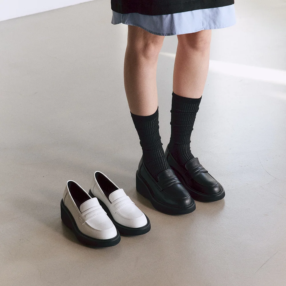 EO2617 Bold Platform Loafer(2color)