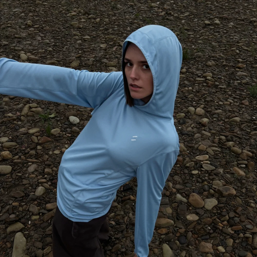 BRISA PULLOVER HOODIE_SKY BLUE