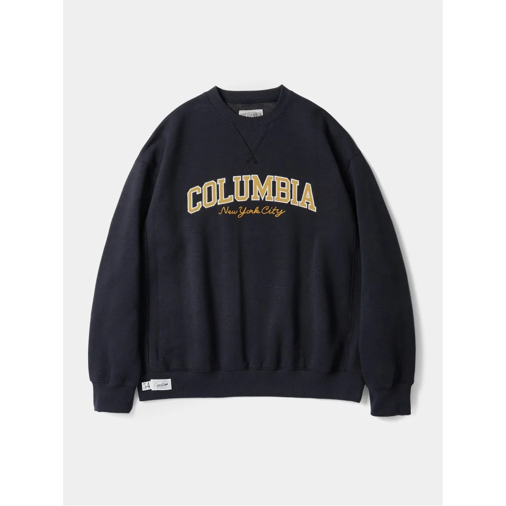 APPLIQUE ARCH FLEECE SWEATSHIRTS Crown Navy