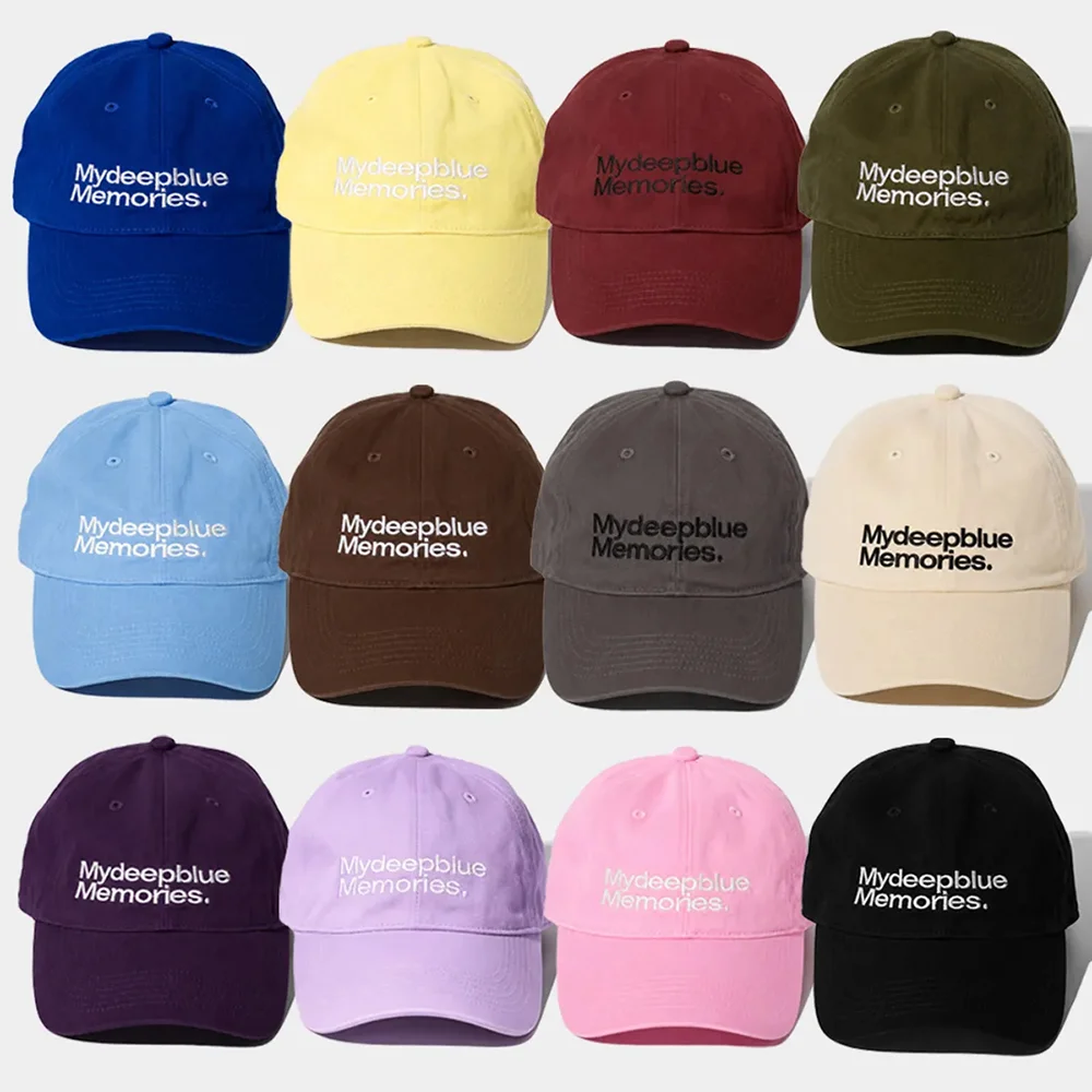 MM MY MEMORIES WASHED CAP_8 Colors