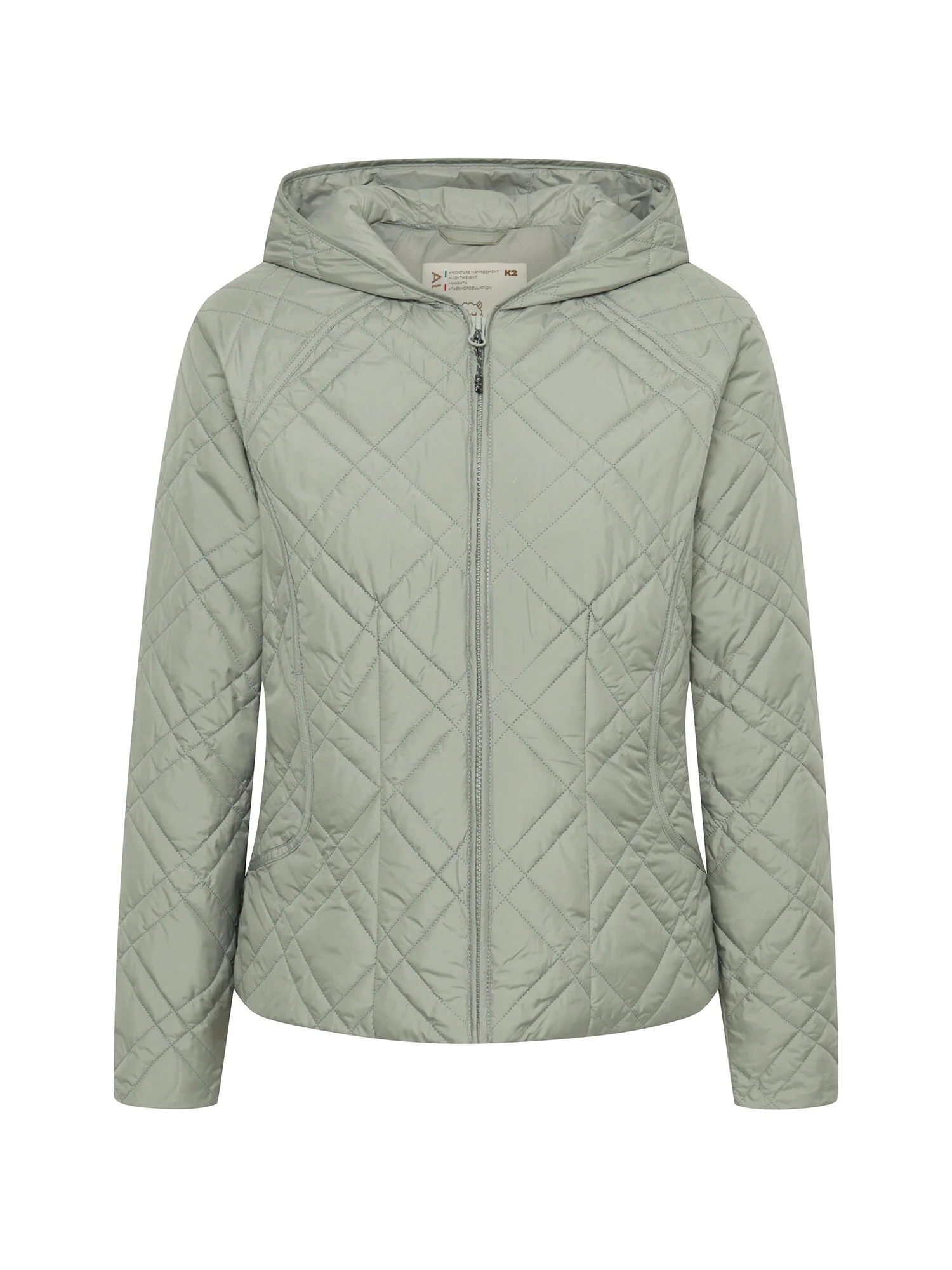 AL-PACA PARKA QUILTED 外套 W_SAGE_KWU26148L3
