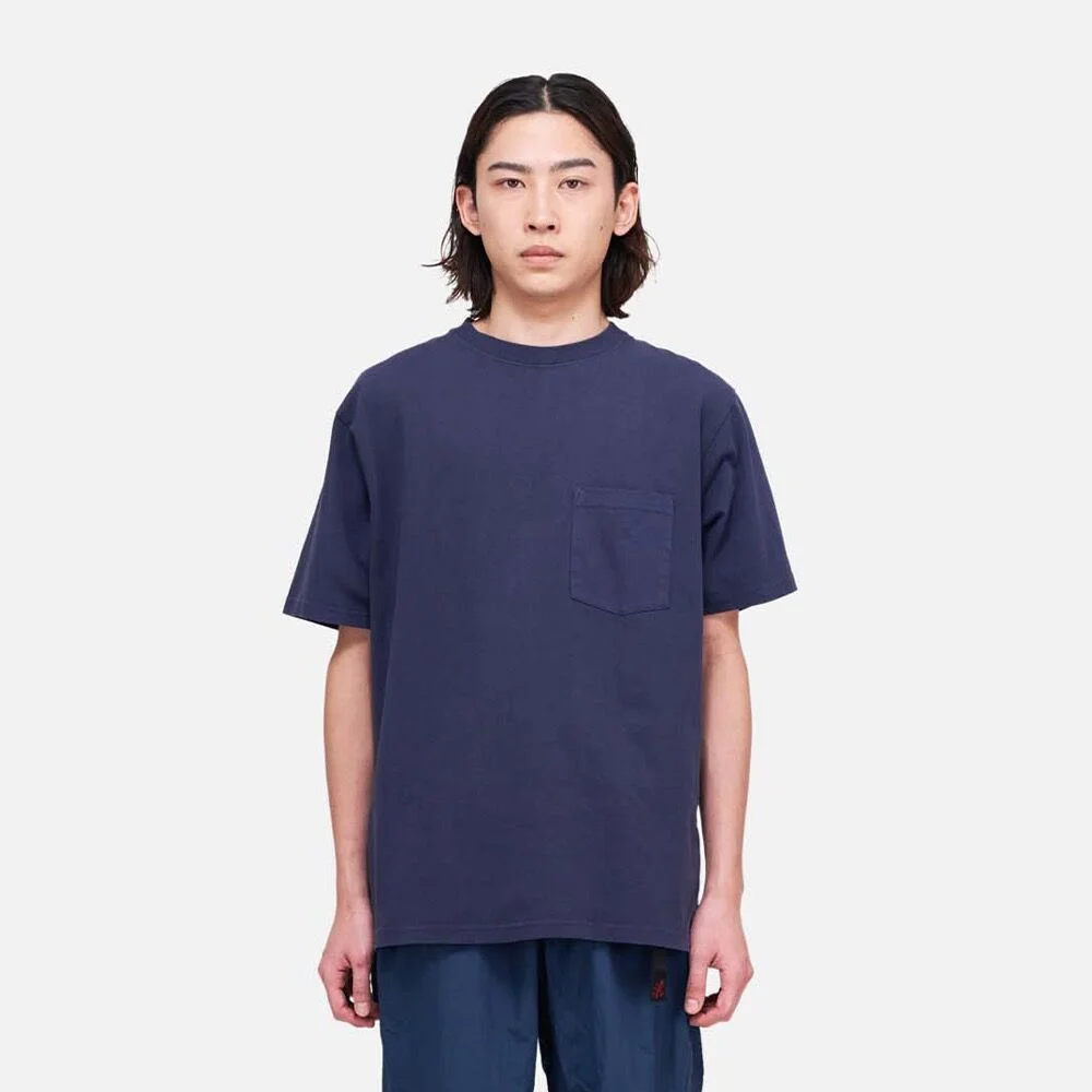 Health Knit 口袋 短袖 T恤 Pigment Blue