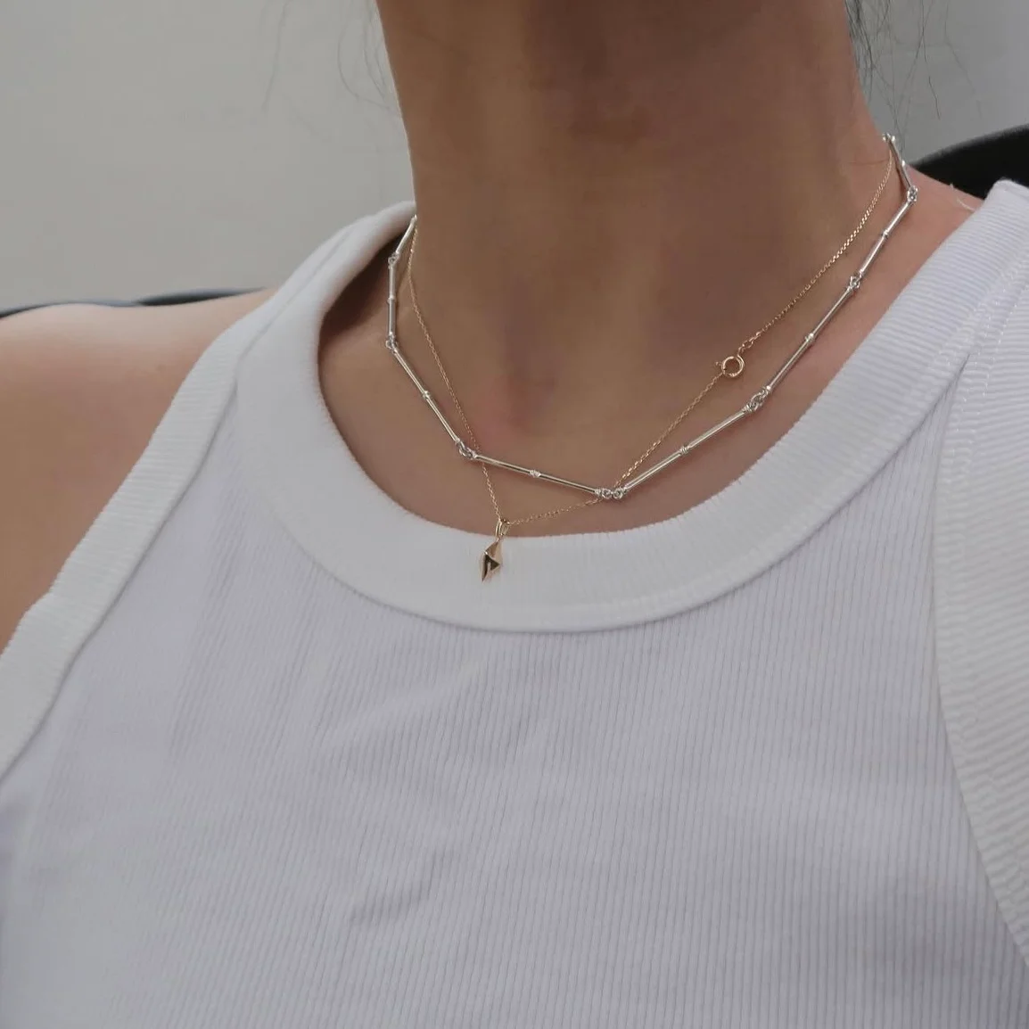 BAMBOO CHAIN NECKLACE