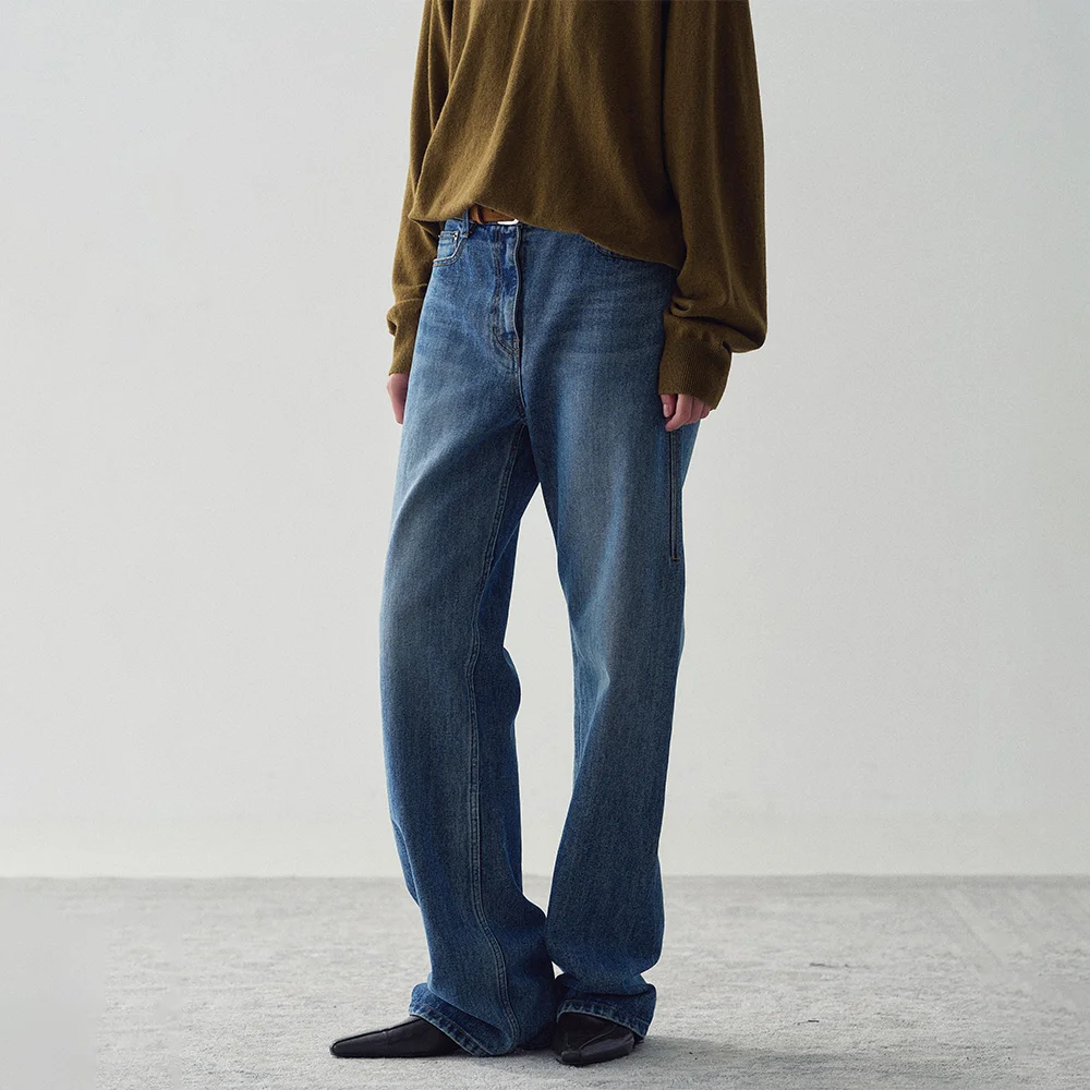 Relaxed-Fit Denim Pants L118-22