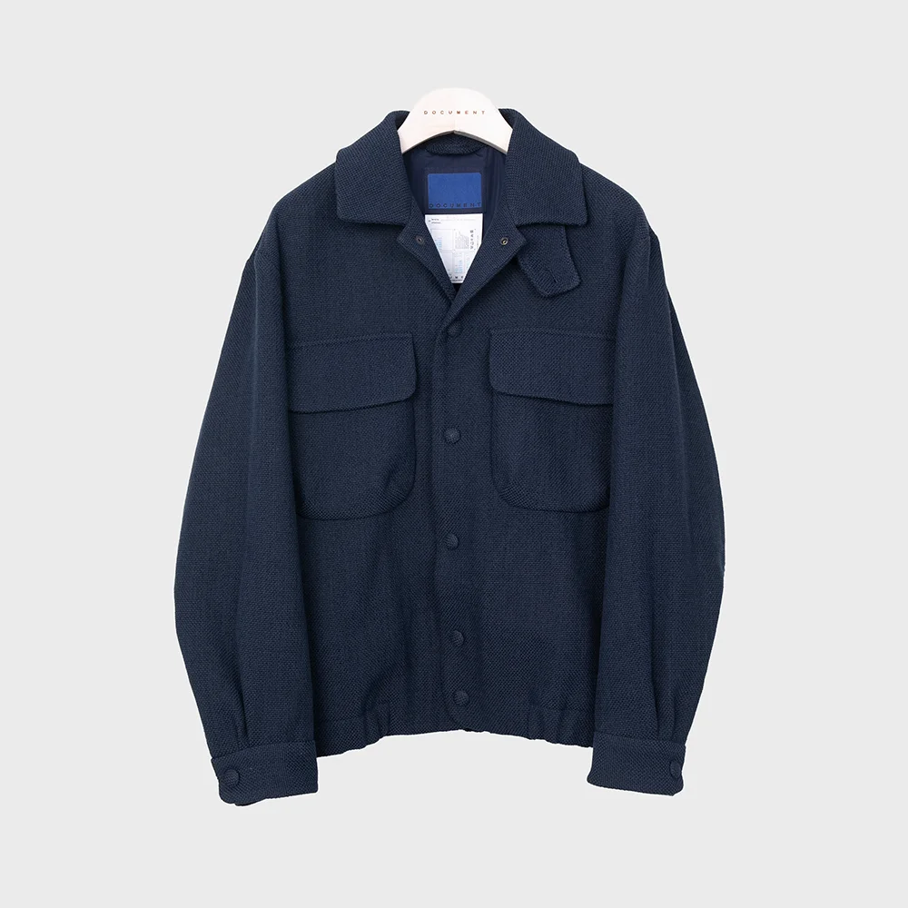 HOPSACK COTTON CPO JACKET