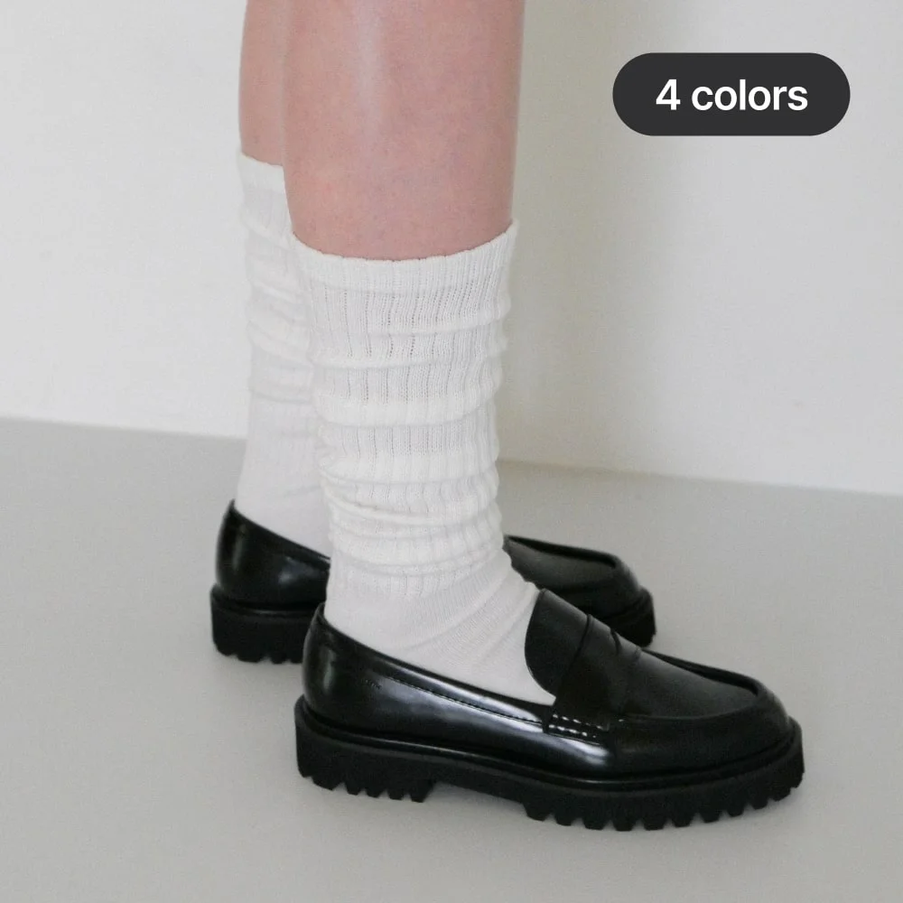 half warmer socks (4colors)