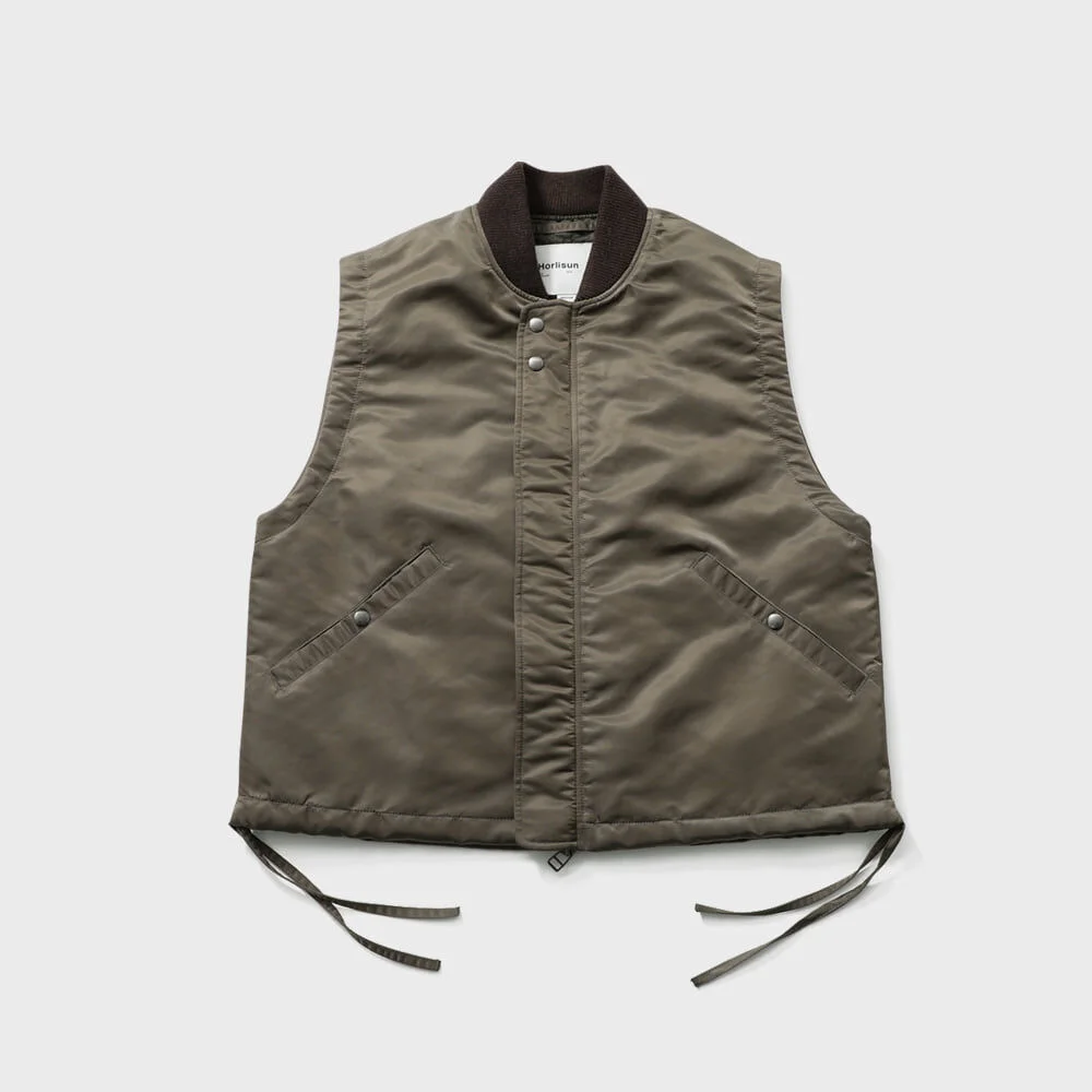 Cooper Nylon Vest Olive Night