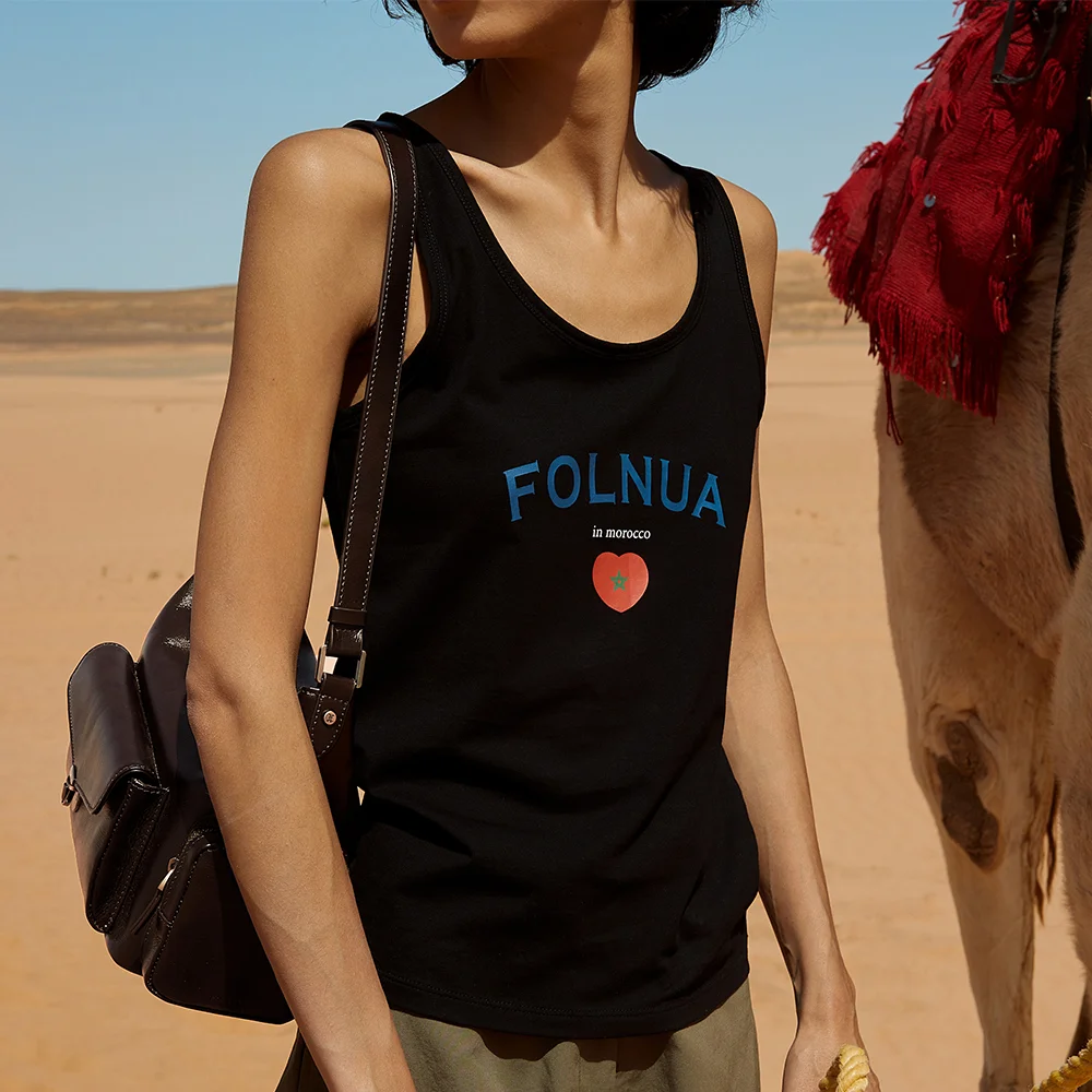 FOLROCCO SLEEVELESS (BLACK)