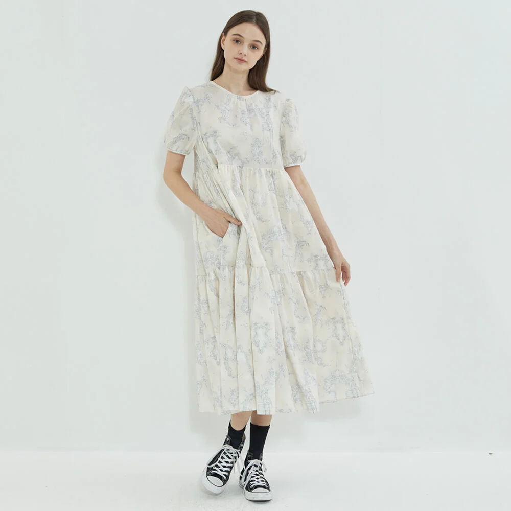 Back Open Strap Dress Black