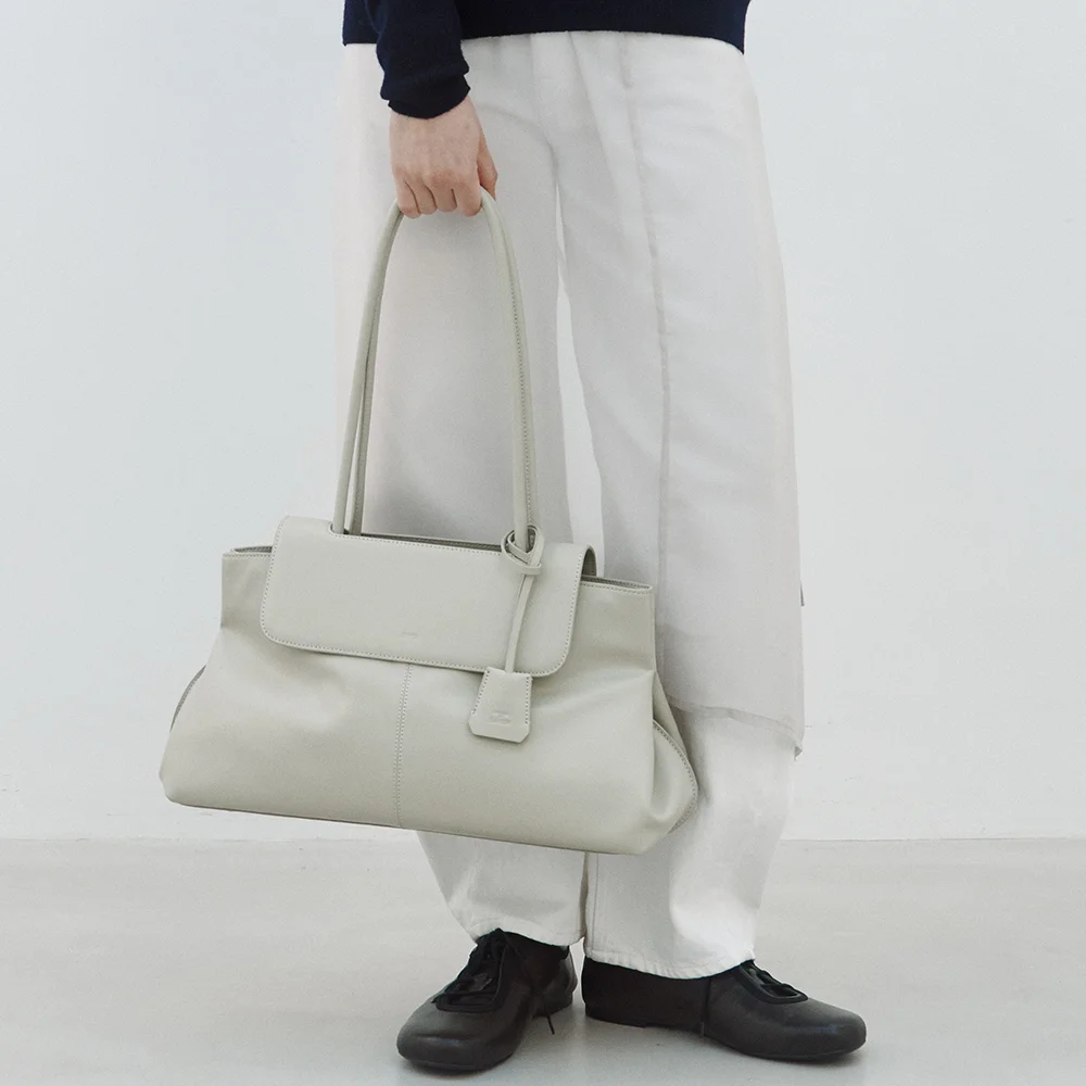 ROOF SHOULDER BAG (PORCELAIN WHITE)