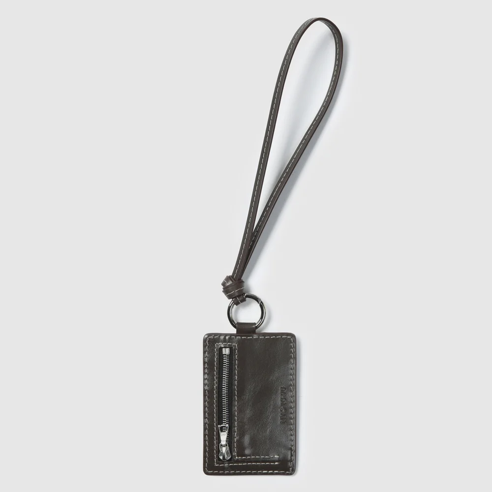 Card Case key-ring (Dark olive)