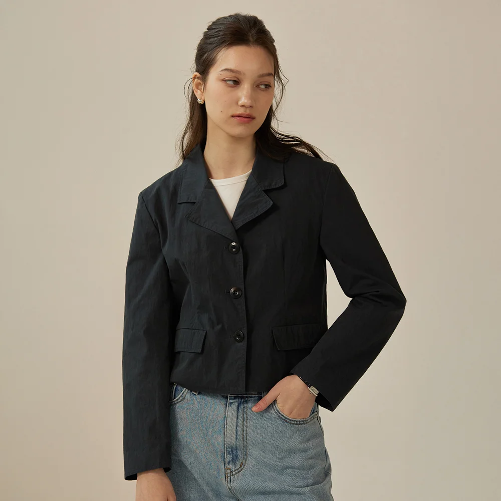 BARBE WASHED JACKET (2colors)