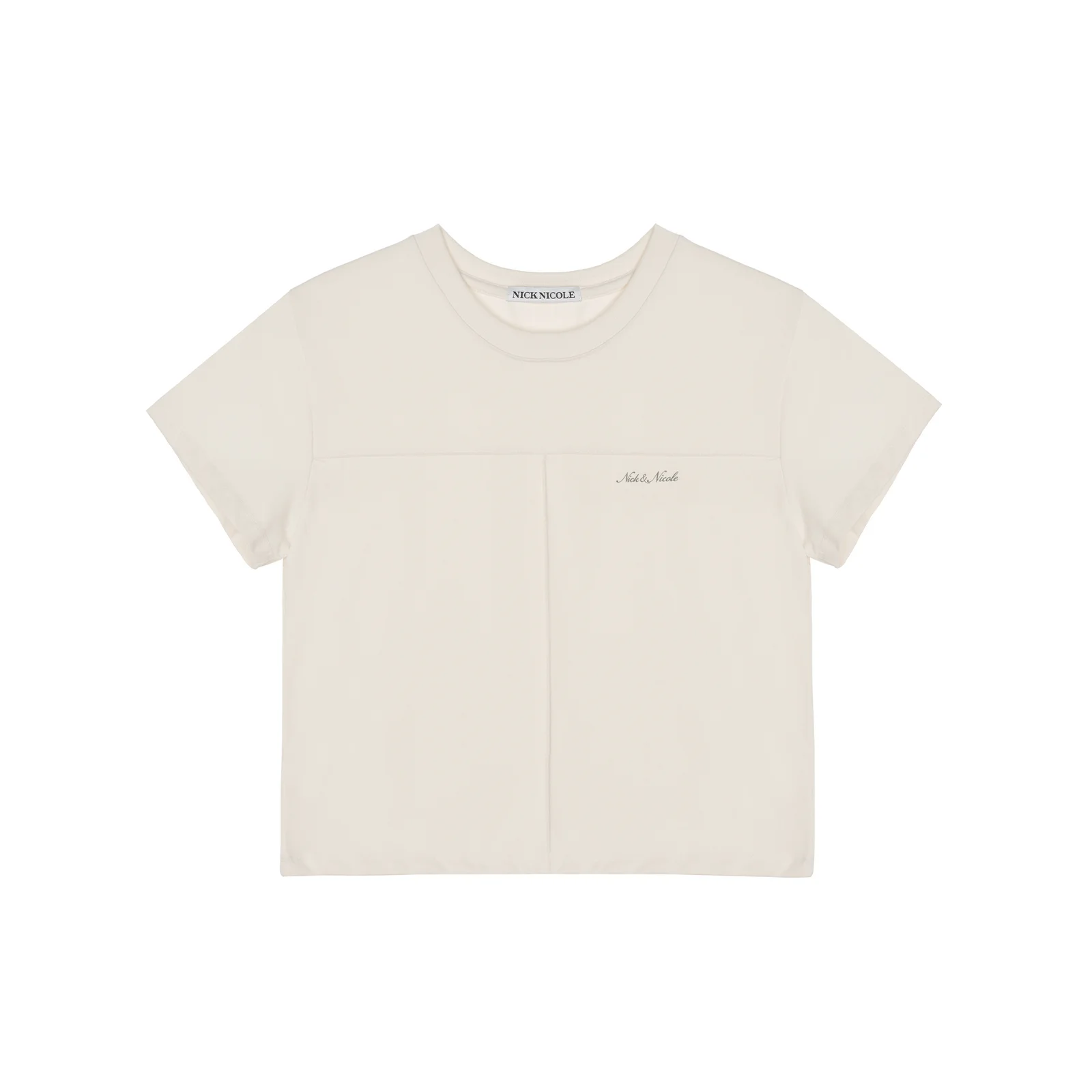 SEAM HALF TOP_CREAM