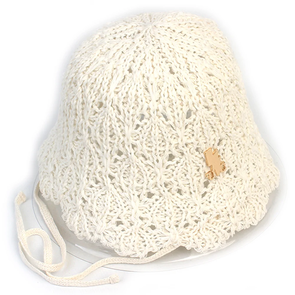 Summer String Ivory Bonnet Hat 夏日漁夫帽
