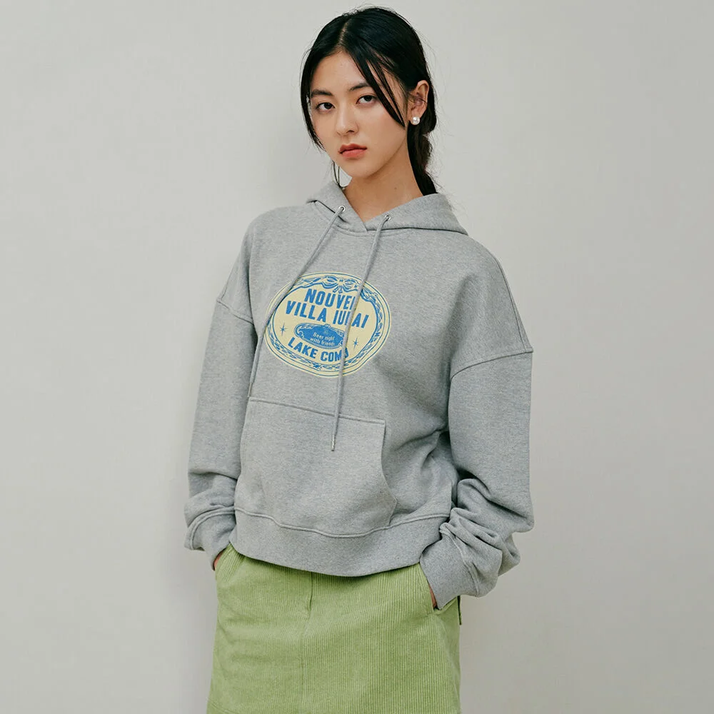 Como hoodie MTM Melange grey
