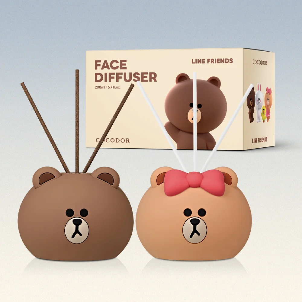 COCODOR LINE FRIENDS 臉部 擴香 200ml 啡色/朱古力/Sally/Connie