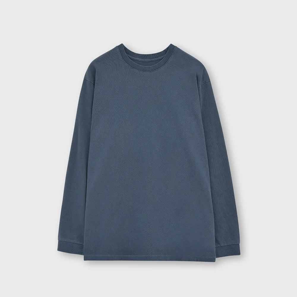 Washed Long Sleeve, Washed Navy
