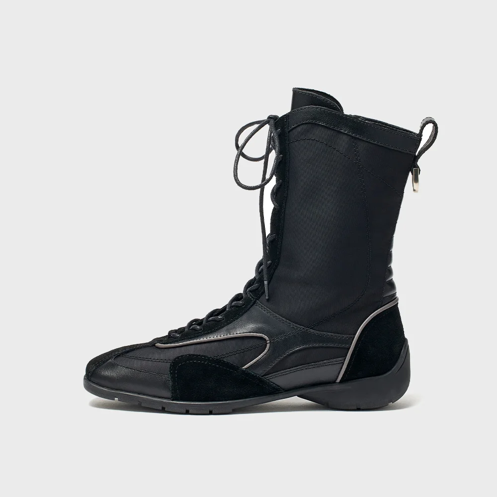 MATIN BOXING SNEAKERS IN BLACK