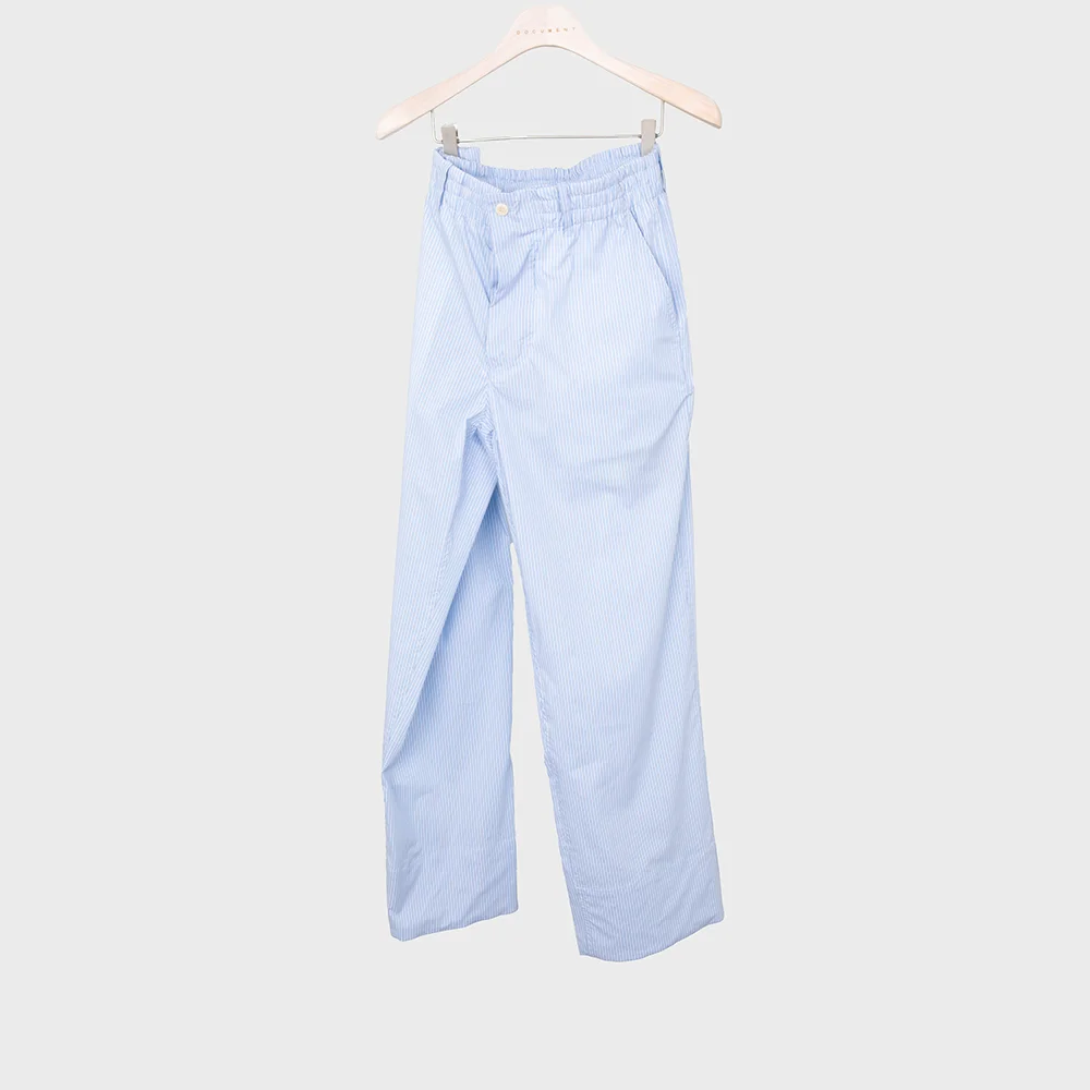 ITALY COTTON STRIPE PANTS