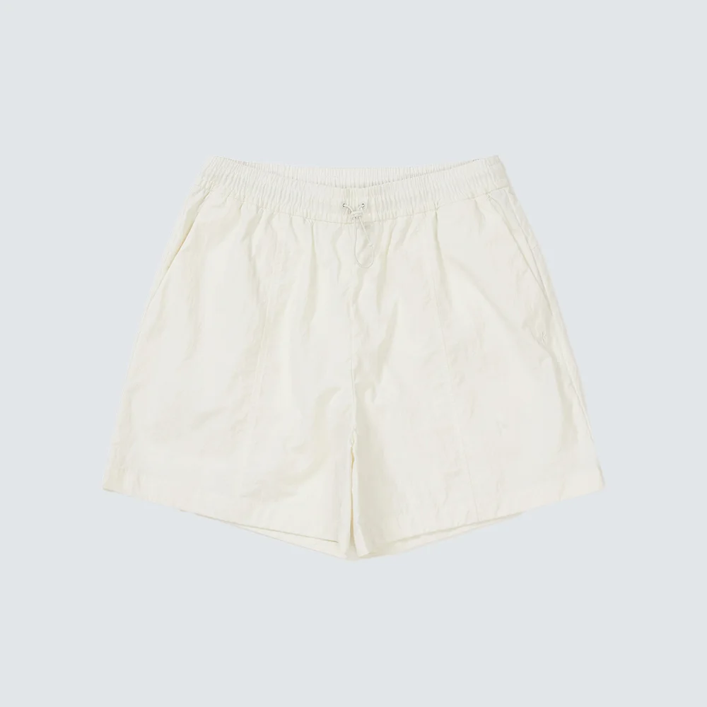 塔斯隆 女裝 3分 短褲 Off White (S25MWLHP63)