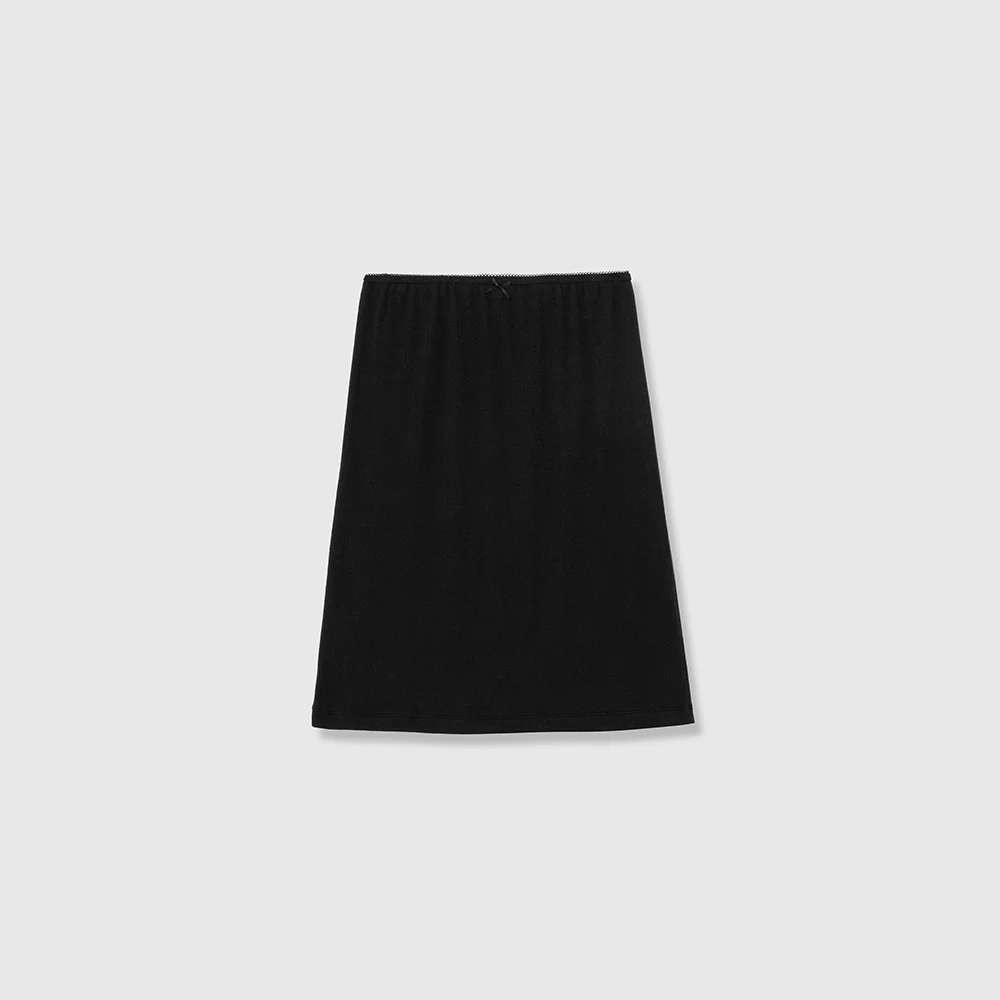 Little ribbon skirt (Black)