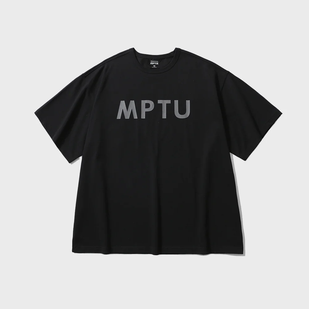 FITNESS LOGO S/S SHIRT / BLACK