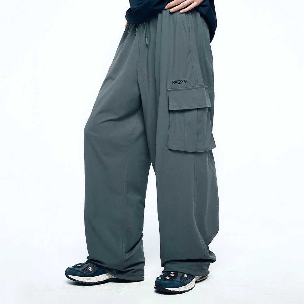 Flex 工裝 褲子 (炭灰色)