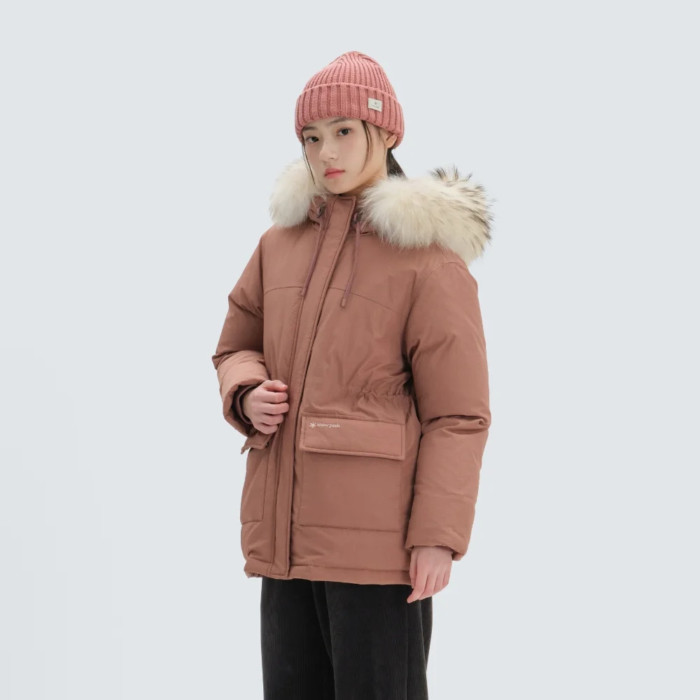 Land 女裝 連帽衫 厚重 Down 外套 Salmon (S24WWTDJ31)
