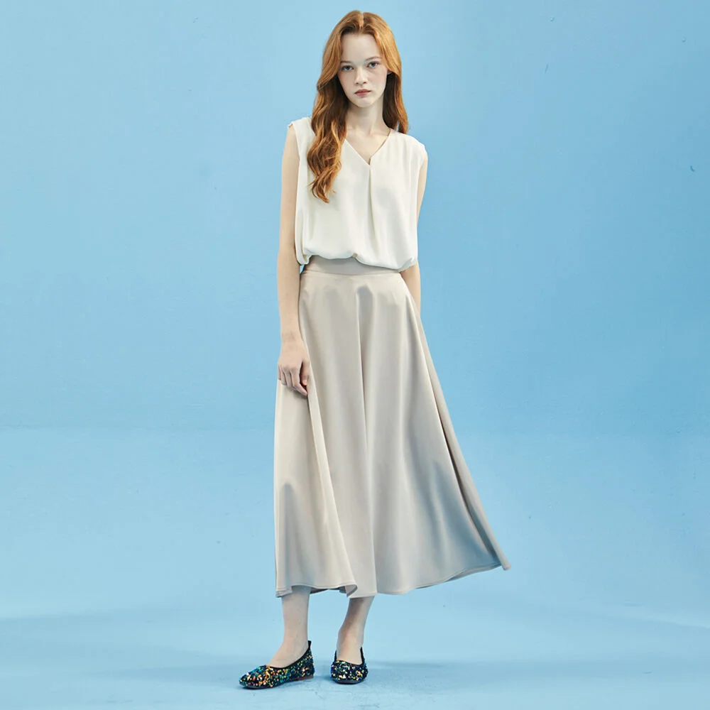 Satin Banding Skirt