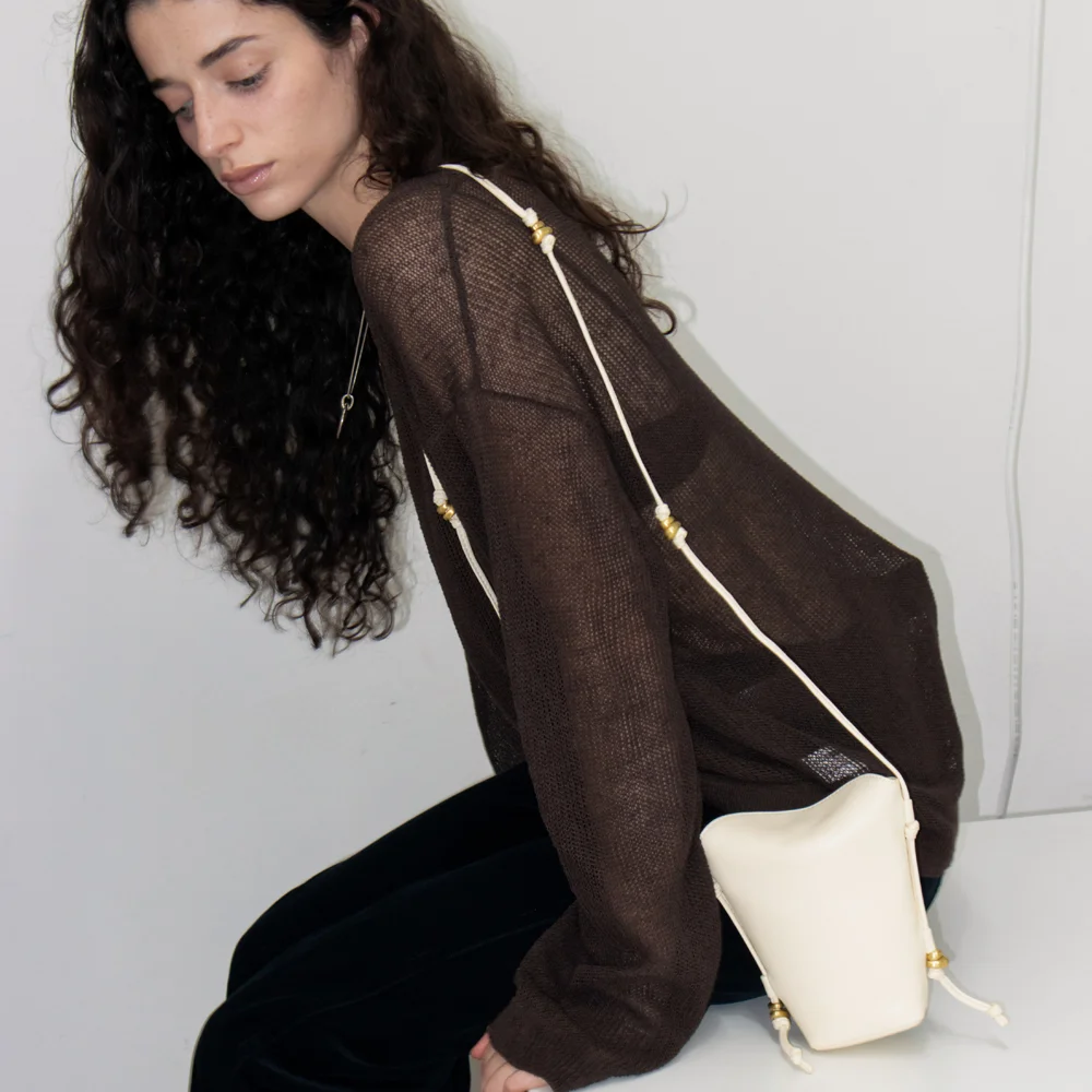 Gem tumblur bag(Coconut milk)