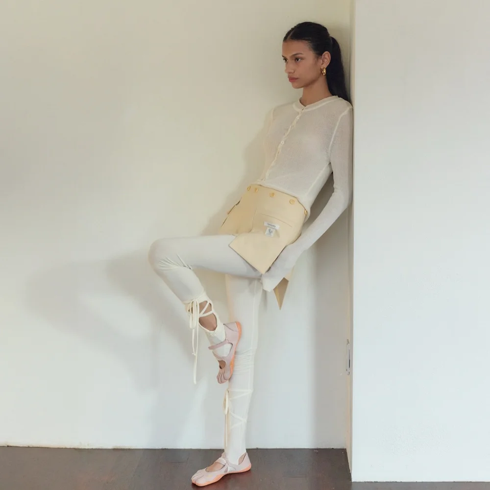 Our Orbit Tencel Leggings / Cream
