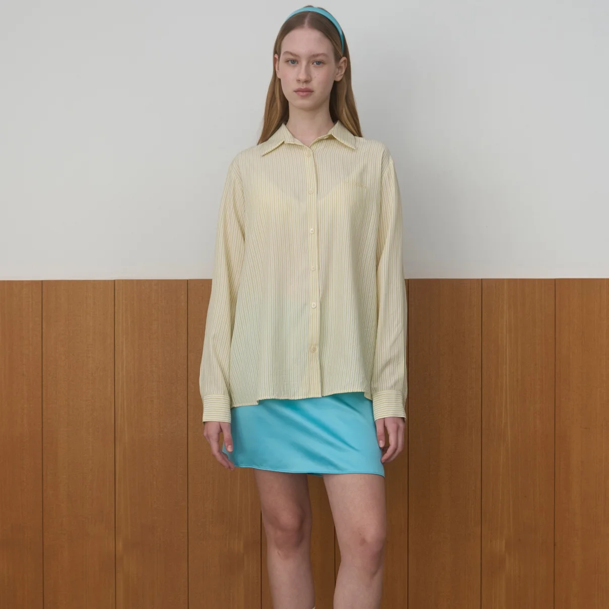 M BASIC SHIRT_YELLOW