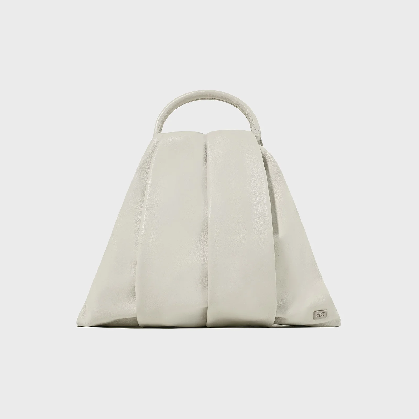 Clam mini tote bag WHITE